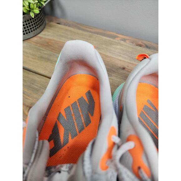 Nike React Escape Run 2 Premium Running Shoes Womens 10.5 White Orange - Picture 10 of 11